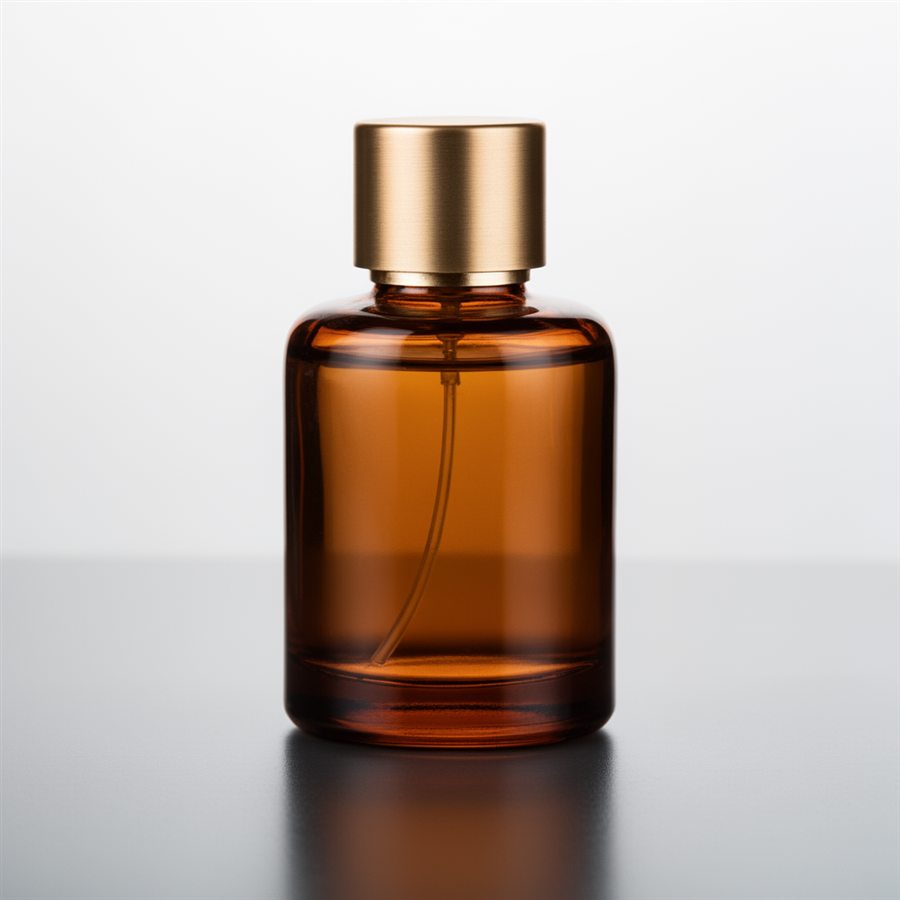 AI-generated product photo of a perfume bottle